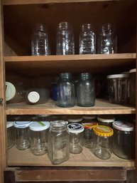 Rm10  Collection Of Glass Jars