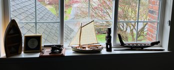 RM11 Palawan Canoe And Statue, Sailboat Replica, Cannon War Replica, Rowboat