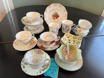 R1 Tea Cups, Saucers, Bowl And Plate Set, Alaskan Yukon Exposition 1909 Plate, China Keepers/storage