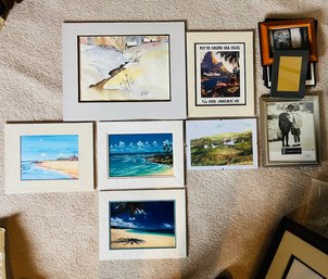 RM11 Lot Of Art Beach Summer Themes Harry Wishard, John Yato, Victoria McCormick,  Cusimano, Extra Frames