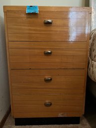 Mid Century Look Nightstand.  Also Available Matching Long Dresser And Additional Nightstand