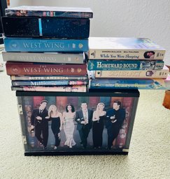 RM8 DVD And VHS Lot Friends Series Box Set, Disney VHs West Wing