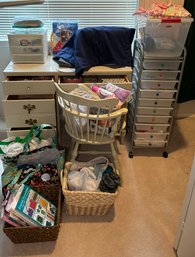 R15 Crafting Supplies, Not Including Desk, Chair Or Sewing Machine