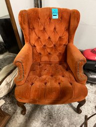S1 Wingback Chair 37in T X 27in Wide 25in Deep. Seat 16in From Floor