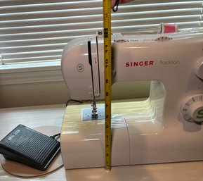 R15 Singer Tradition Sewing Machine To Include Peddle And Cover