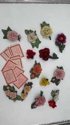 R5 Flowers Capodimonte Napoli With Certificates