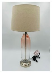 Metal Barrel Storage Container Table With Lid, Ashley Furniture Glass Table Lamp With Fabric Shade