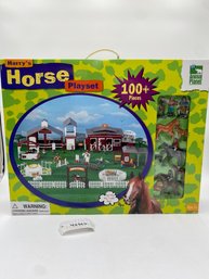 R1 Harry's Horse Playset By Animal Planet Contains Over 100 Pieces.