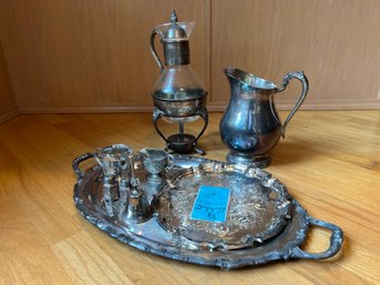R3 Collection Of Silverplate And Metal Serveware