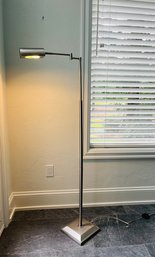 R5 Portable LED Luminaire Floor Lamp Chrome 4ft 8in Tall