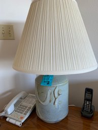 Rm 7 - 2 Matching Table Lamps With Fabric Shades