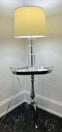 R5 Tray Table With Table Lamp Aluminum