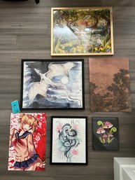 R5 Wall Art/prints.   Sailor Moon, Ghibli, Fantasy, Mushrooms