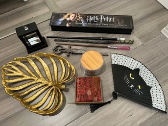 R5 Harry Potter Wand, Magic Wands, Decorative Scissors, Metal Leaf Dish, Coasters, Fan, Decorative Box