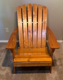 R7 One Adirondack Deck Chair, Handmade By Owner (lot 1 Of 2)