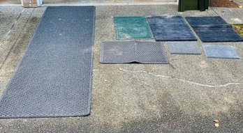 R0 Lot Of Floor Mats, Hallway Mat Long 3ftx11ft