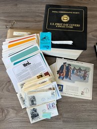 Stamps: US First Day Covers & Special Covers Album And Loose Pages