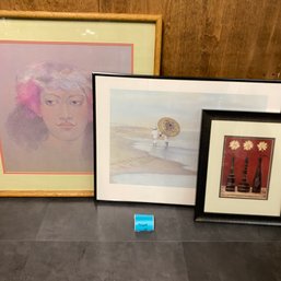 R2 Hawaiian Artist Pegge Hopper Framed