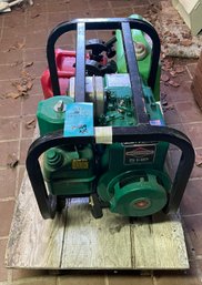 Rm5 Coleman Powermate Electric Generator And Gas Cans