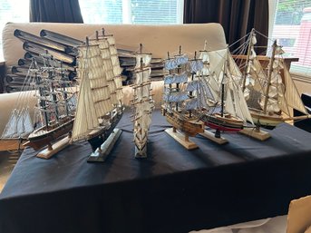 R8 6 Model Ships In Various Sizes
