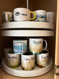 R2 Collection Of Mugs Including Starbucks Mugs