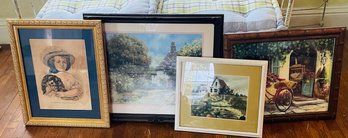 R5 Four Pieces Of Framed Artwork