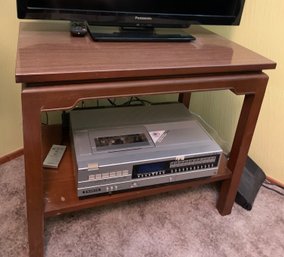 Rm 5 - Tv Stand Table, Sanyo Video Cassette Recorder