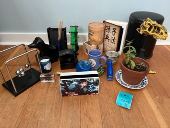 R12 Bookends, Jade Plant, Book Safe, Nail Impression Frames, Dumplings Unopened, Mug, Candle, Charger