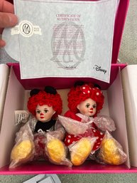 Boxed Collectibles:  Three Marie Osmond Dolls. Adorable Spell Belle, Minnie And Mickey, Remember Me