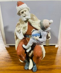Lladro A Christmas Wish Figurine With Box
