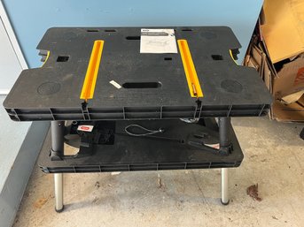 R0 Keter Folding Work Table Bench Garage