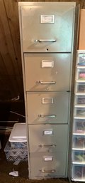 R10 Metal Filling Cabinet Dimensions: 15in L X 28in W X 60in H Signs Of Rodent Activity All Items Are Upstairs