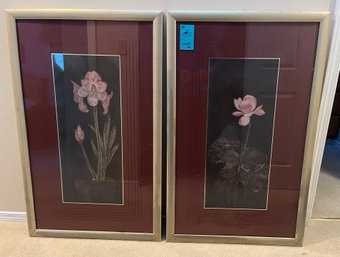 R8 Lotus And Amaryllis Artwork With Custom Frames