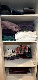 R8 Full Cupboard Of Towels, Washcloths, Bath Mats, Toilet Seat Covers