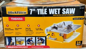 S1 WorkForce Tile Wet Saw THD550