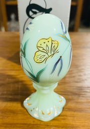 Fenton Artist Signed And Numbered Egg