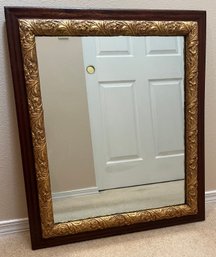 R9 Wooden Framed Rectangle Mirror