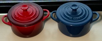 R3 Two Small Le Creuset Casserole Pots