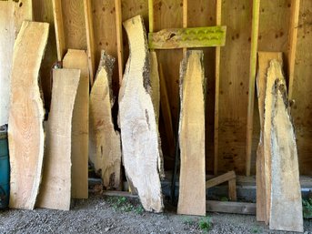 S4 Lot Of Wood In Various Sizes, Logs, Planks