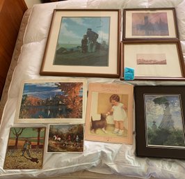 Assorted Artwork, Vintage Bessie Pease Guttman Calendar