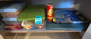 Rm3 Games, Decks Of Cards, National Geographic Book, Scrabble, Other Games