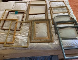 Assorted Frames, No Glass Or Backing