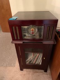 Crosley Stack-o-matic Wooden Stackable Record Player Turntable With Base Cabinet