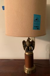 Vintage American Eagle Table Lamp