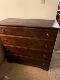 4 Drawer Wooden Dresser