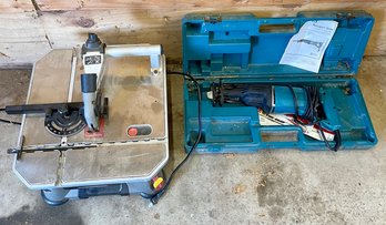 S3 Rockwell Bladerunner Saw And Makita Reciprocating Saw With Recipo Blades