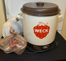 R2 Weck Automatic Canner Type AC 14 Household Type To Include Canning Accessories