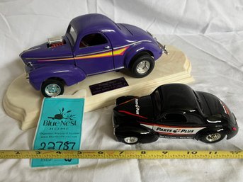 R1 Mounted Die Cast 1941 Willys Coup Purple Haze Limited Edition 1 Of 2,500   Parts Pluss 1941 Willys Coup