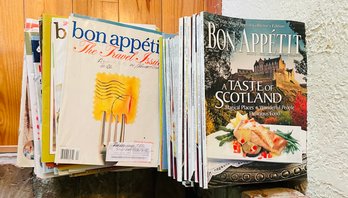 R1 Collection Of Bon Appetit Magazines In Different Years And Seasons