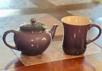 R5 Le Creuset Teapot With Loose Leaf Strainer And Cup